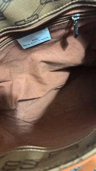 Borsa Balenciaga Vintage Marrone Monogram