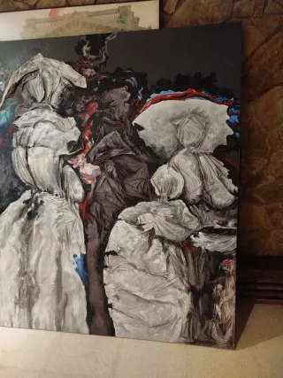 Cuadro La Celestina multicolor