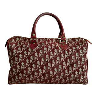 Bolso Dior lienzo Diorissimo rojo