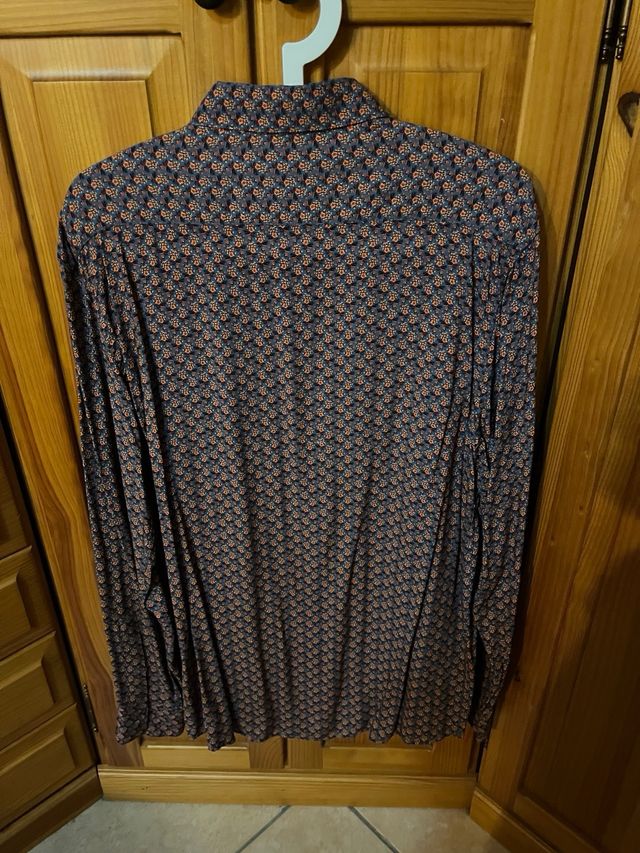 Camisa Zara Estampada Talla L