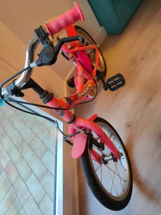 Bicicleta infantil rosa