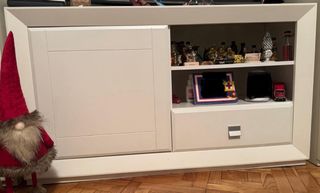 Muebles de salón blancos