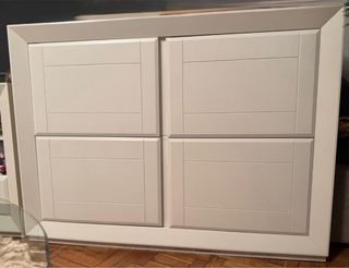 Muebles de salón blancos