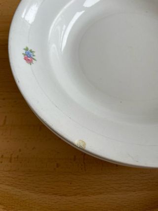 Vajilla Porcelana La Asturiana Flores