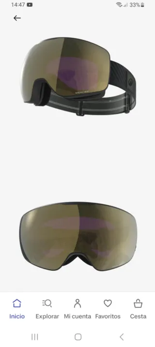 Gafas de esquiar Wedze G900 S HD