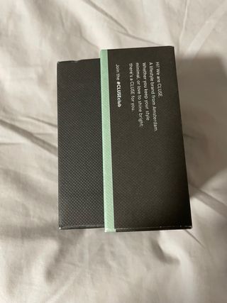 Reloj Cluse Hombre Negro y Plateado