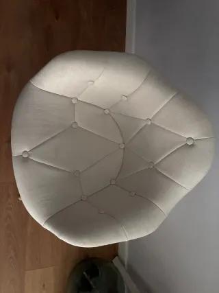 4 Sillas Beige Tapizadas