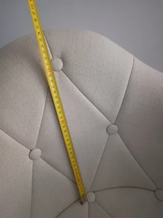 4 Sillas Beige Tapizadas