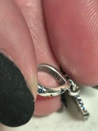 Charm in argento S925, Notte Stellata di Van Gogh