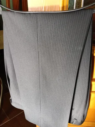 Traje de chaqueta gris