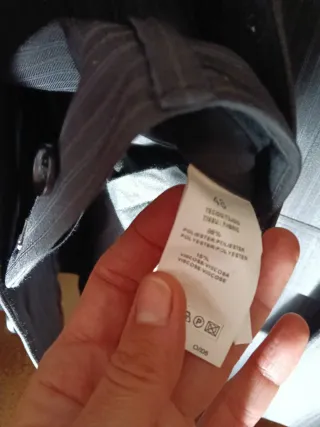 Traje de chaqueta gris