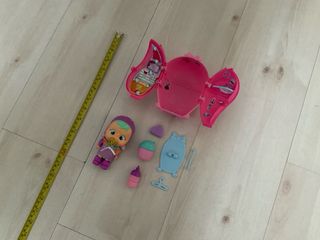 Bebé Llorón Marinera con Chupete Dorado