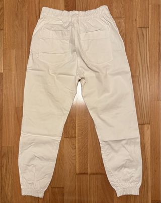 Pantalones blancos tipo pintor