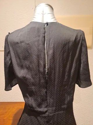 Vestido Negro Mujer Talla 42 H&M