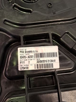 ELEVALUNAS DELANTERO IZQUIERDO KIA CEED (2)