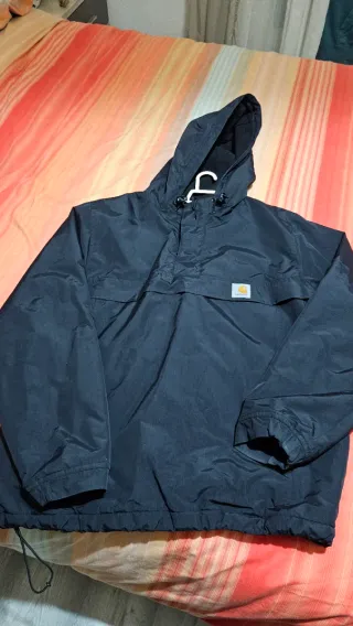 Chaqueta Carhartt Nimbus Negra con Forro