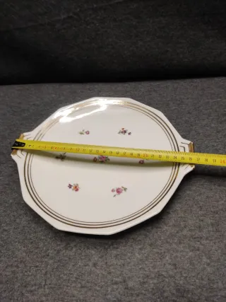 Plato porcelana francesa