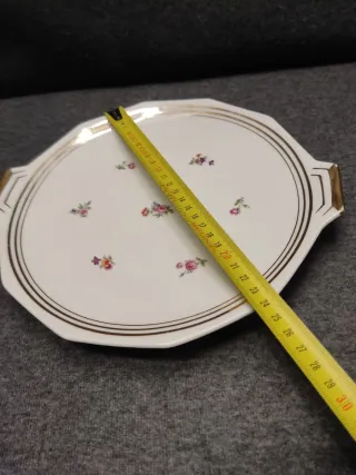 Plato porcelana francesa