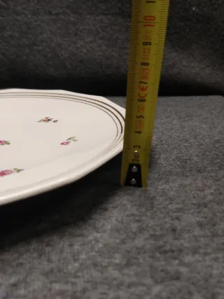 Plato porcelana francesa