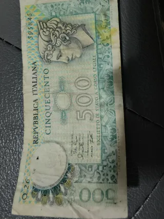 Banconota 500 Lire