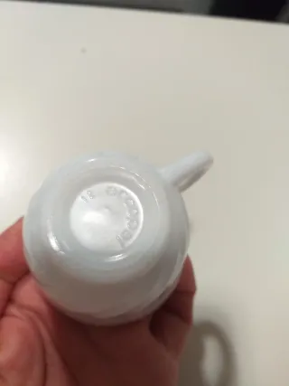 Juego 6 Tazas y Platos Porcelana