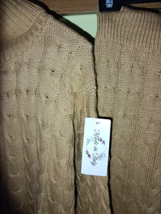 Conjunto punto mujer L-XL nuevo con etiqueta