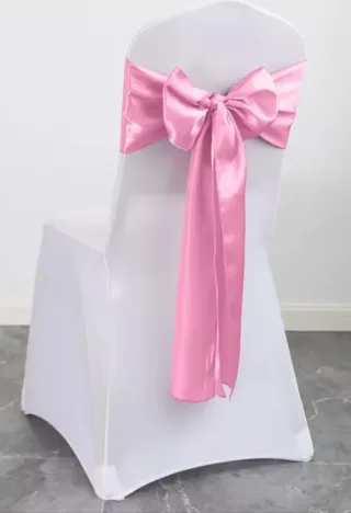 Lote de cintas decorativas para sillas