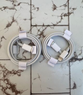 2 Cavi di Ricarica Originali Apple per iPhone