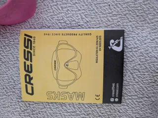 Gafas de buceo Cressi rosas