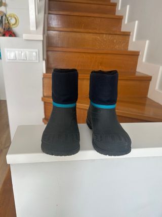 Botas niño nieve y lluvia