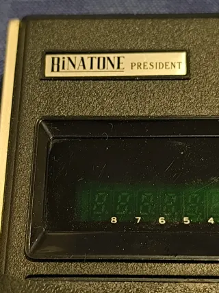 Calcolatrice Prantone PRESIDENT Vintage