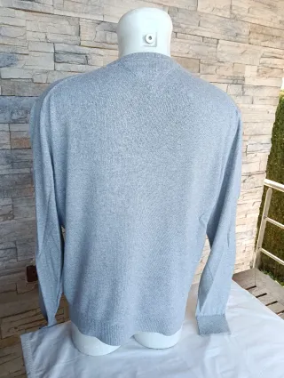 Jersey Tommy Hilfiger Gris Hombre Talla L