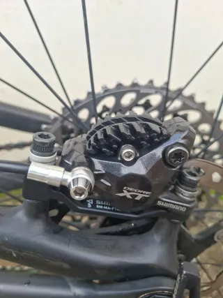 Bicicleta Trek top fuel 9.8 Montaña Carbono