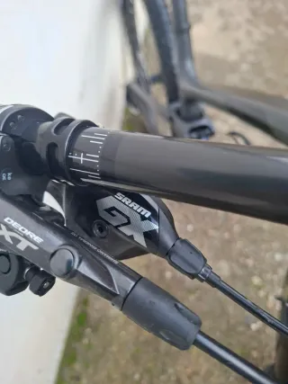 Bicicleta Trek top fuel 9.8 Montaña Carbono