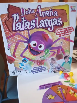 Juego de mesa Doña araña patas largas