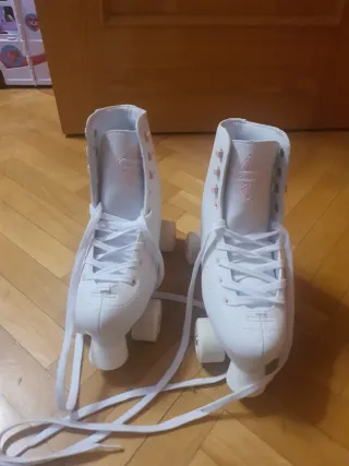 Patines Oxelo Talla 38 Blancos