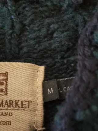 Maglione Lana Cashmere Aran Made in Ireland