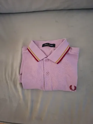 Polo Fred Perry Lila
