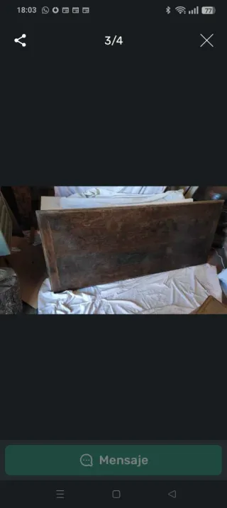 Tablero de madera de roble