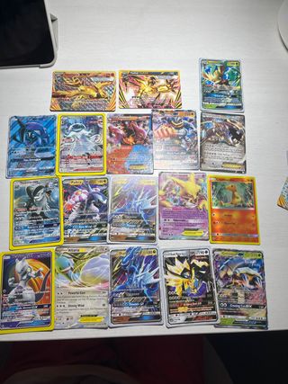 Colección Cartas Pokémon Antiguas GX EX