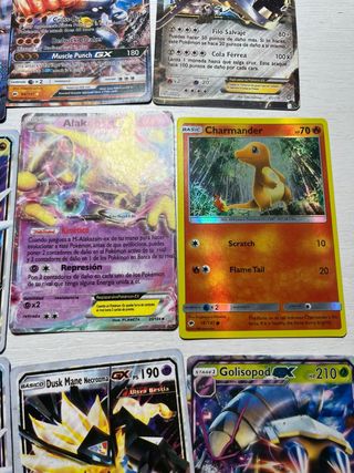 Colección Cartas Pokémon Antiguas GX EX