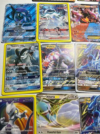 Colección Cartas Pokémon Antiguas GX EX
