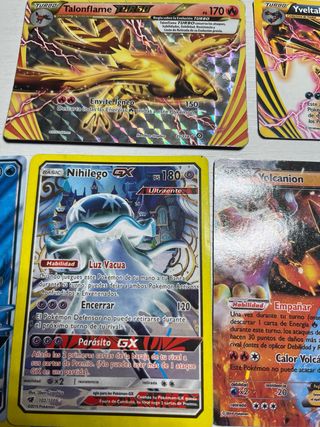 Colección Cartas Pokémon Antiguas GX EX