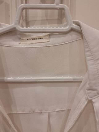 Blusa Mockingbird Talla Única Blanca