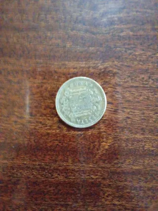 Moneda Antigua Franco 1 Peseta 1966