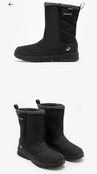 Botas de senderismo Quechua NH100 negro