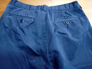 Pantaloni Uomo Taglia 46 Blu e Grigio