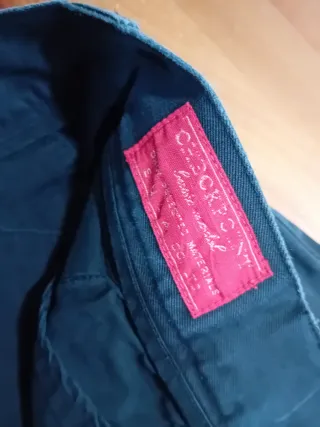 Pantaloni Uomo Taglia 46 Blu e Grigio