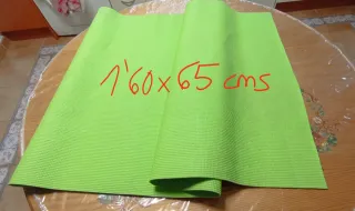 Esterilla Yoga Pilates Verde con Correa