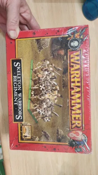 Warhammer regimiento esqueletos.